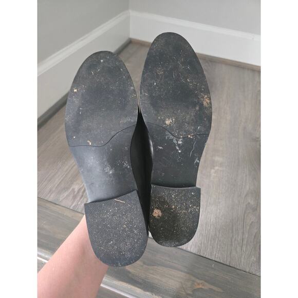 Leather Buckle Loafers with Soft Foldable Heel  size 9.5 - Picture 7 of 8